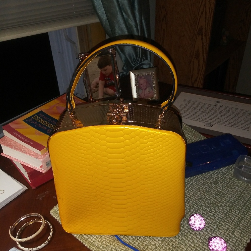 Unique Yellow Purse